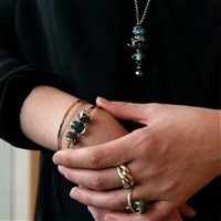 Anello trollbeads forza coraggio saggezza outlet